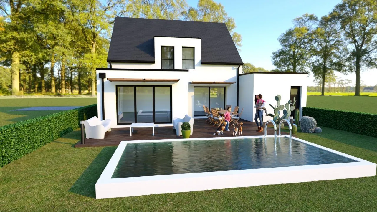 Terrain à bâtir 458 m² à Locoal-Mendon (56550)