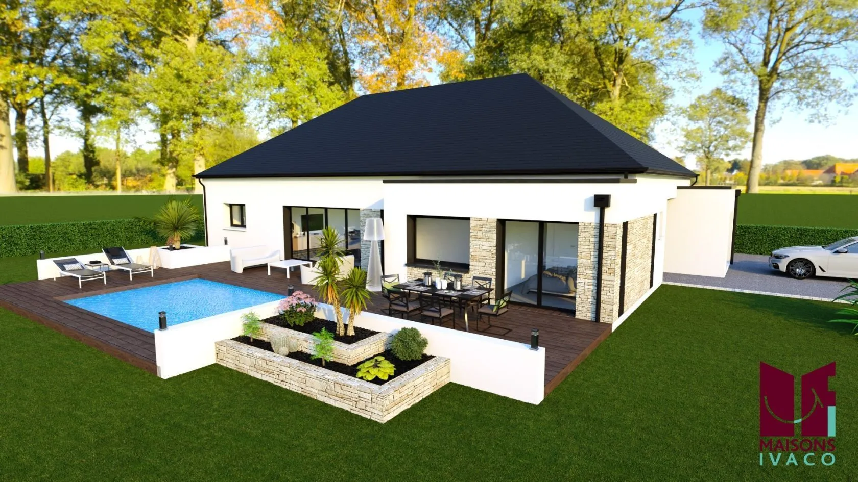 Terrain à bâtir 458 m² à Locoal-Mendon (56550)