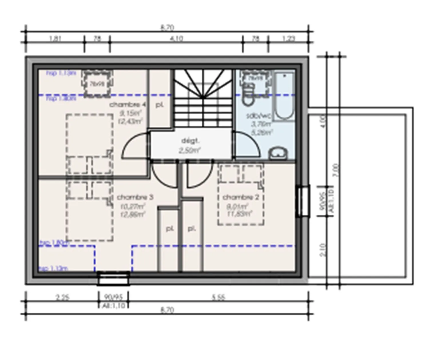 Maison neuve 81 m² à La Trinité-sur-Mer (56470)