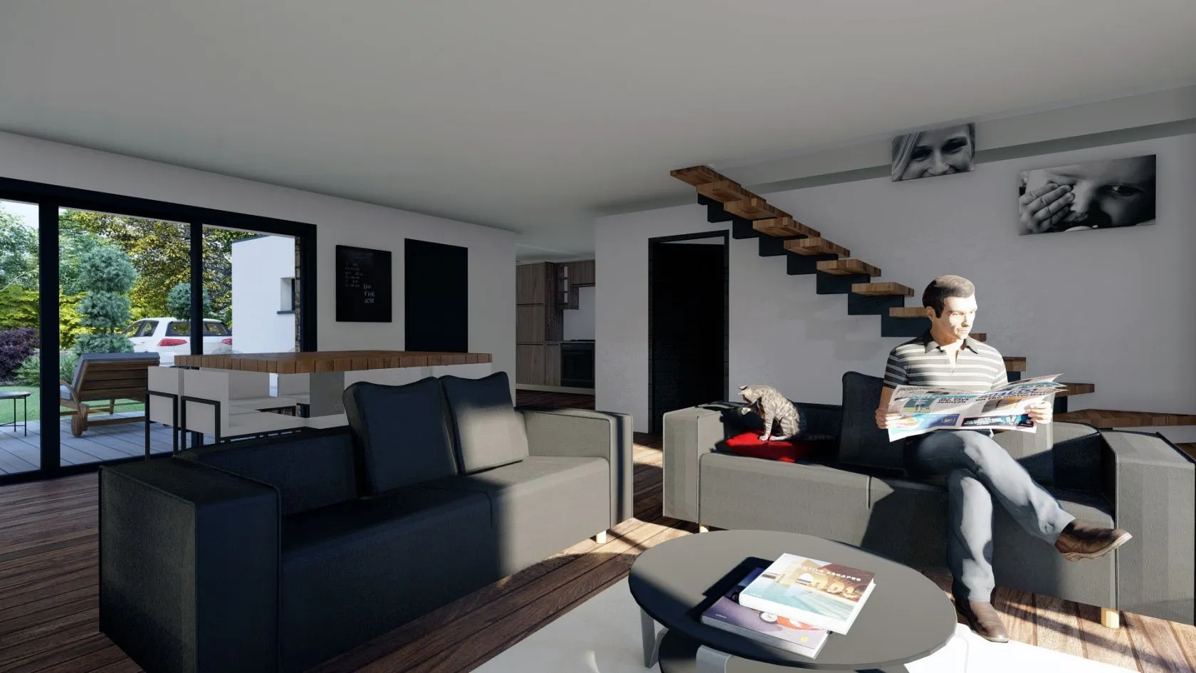 Maison neuve 125 m² à Billiers (56190)