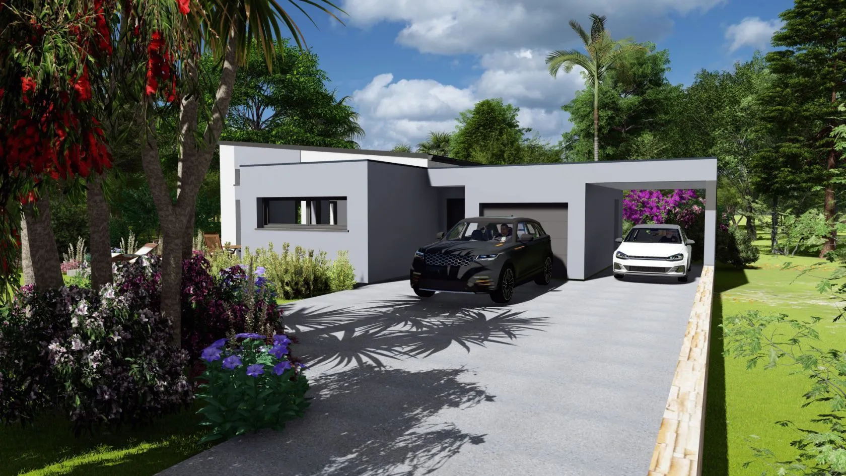 Maison neuve 100 m² à Elven (56250)