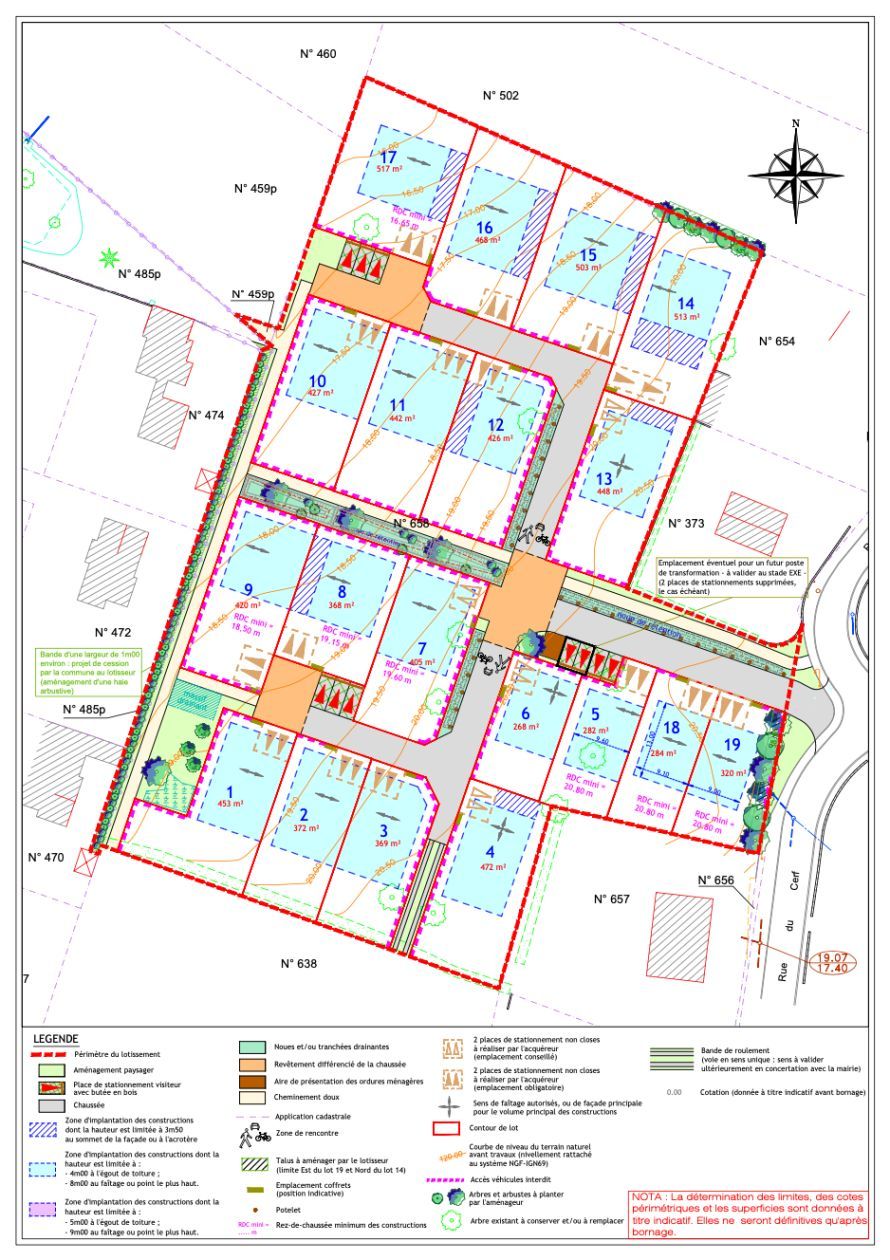 Terrain à bâtir 372 m² à Merlevenez (56700)