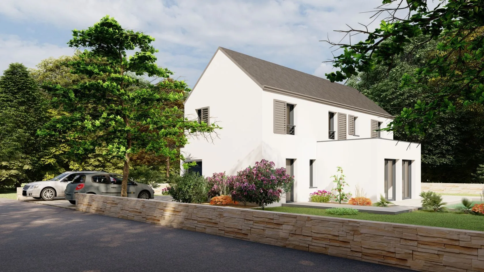 Maison neuve 140 m² à Ambon (56190)