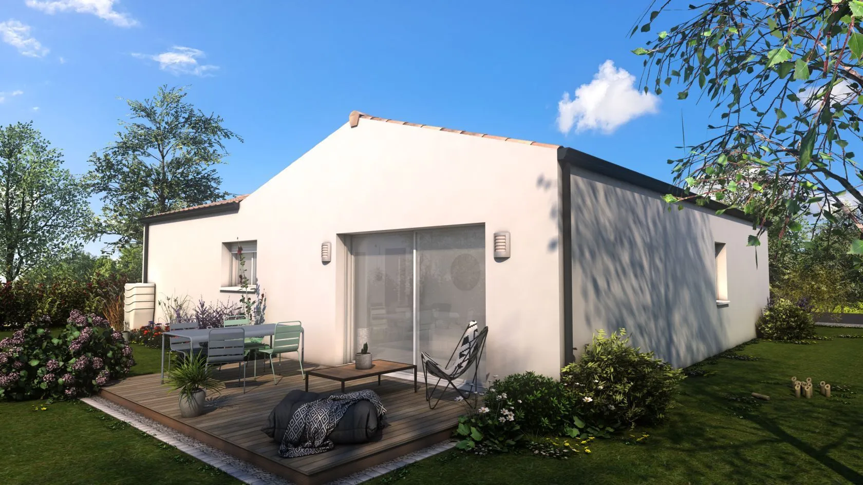 Maison neuve 80 m² à Archingeay (17380)