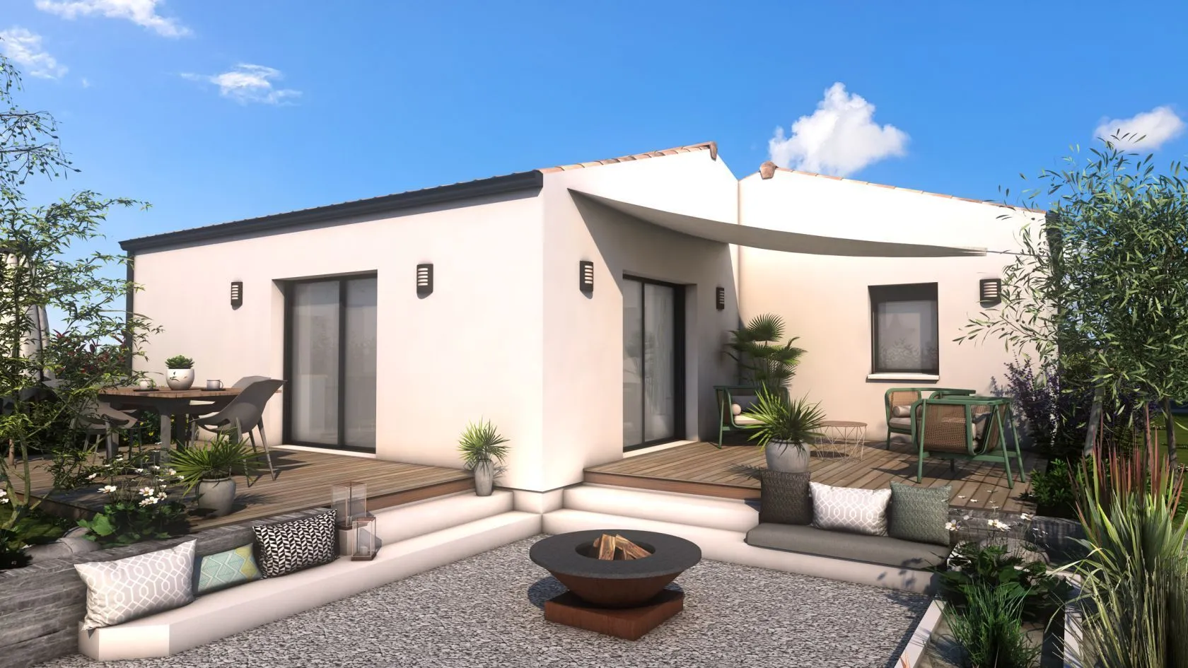 Maison neuve 81 m² à Rouffiac (17800)
