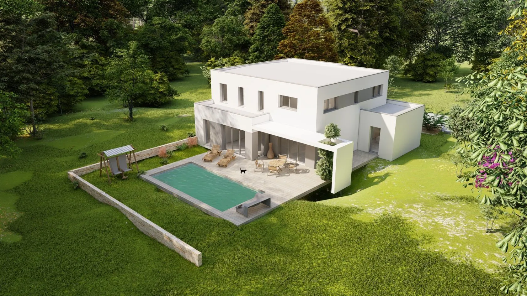 Maison neuve 135 m² à Limerzel (56220)