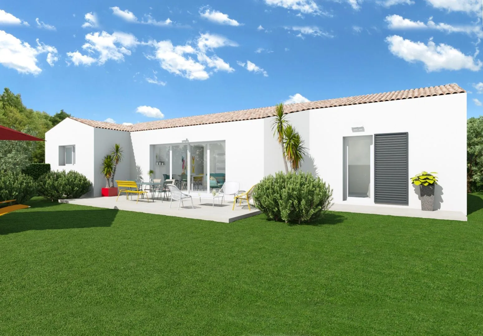 Maison neuve 97 m² à Hiers-Brouage (17320)