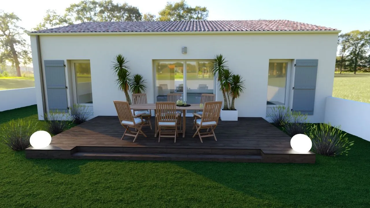 Maison neuve 72 m² à Marennes (17320)