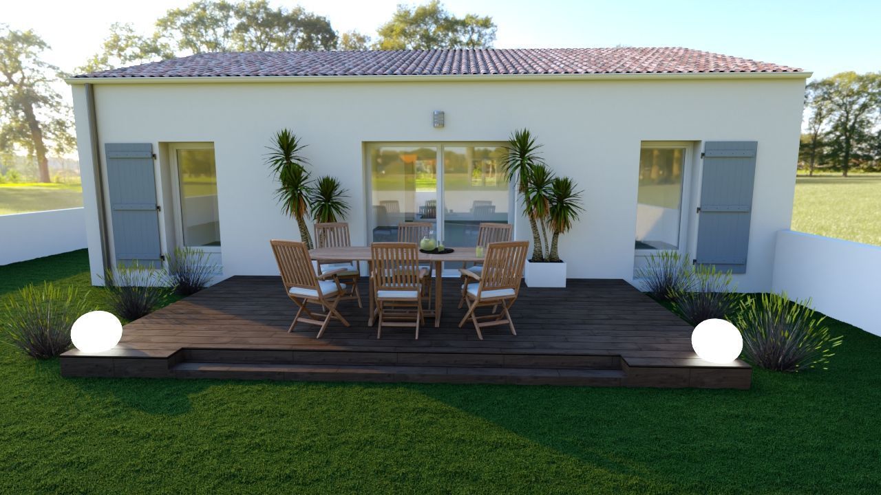 Maison neuve 90 m² à Marennes (17320)