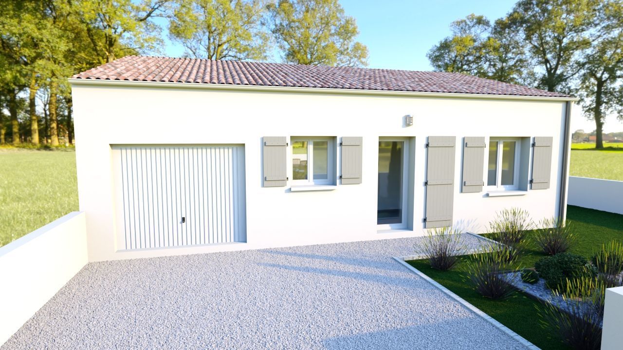 Maison neuve 90 m² à Marennes (17320)