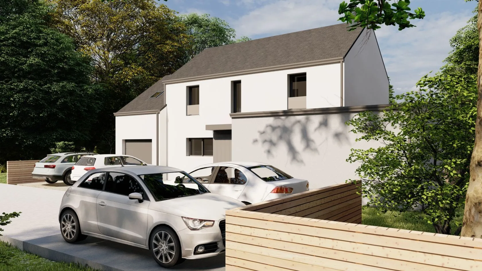 Maison neuve 125 m² à Theix (56450)
