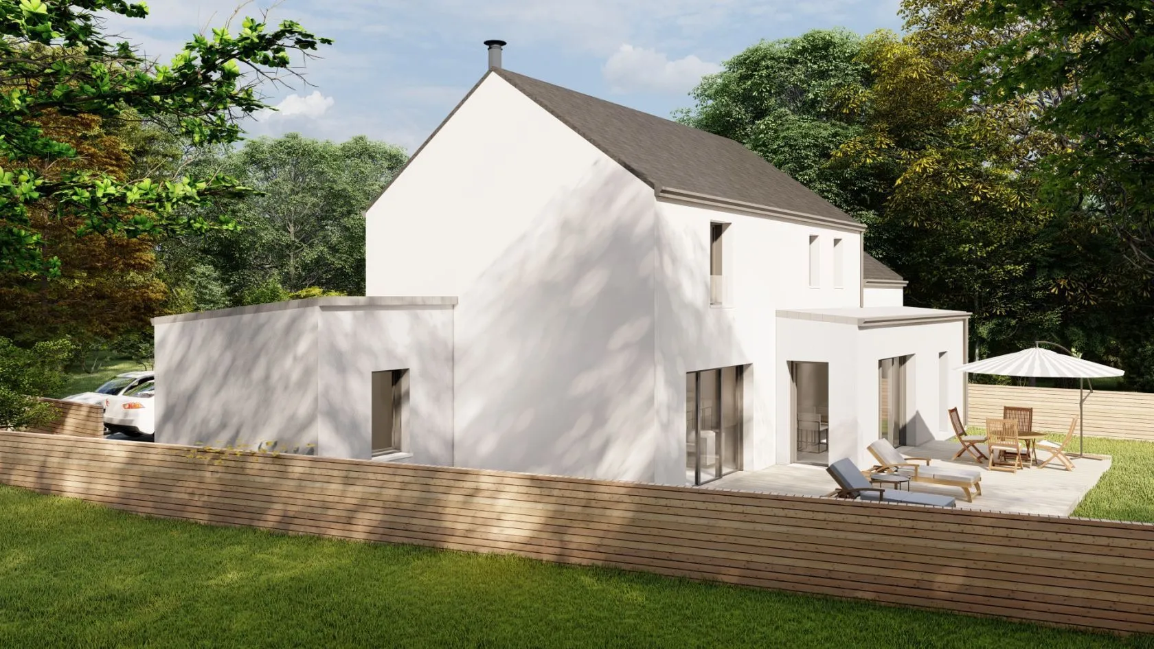 Maison neuve 125 m² à Theix (56450)