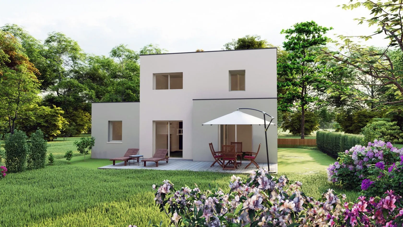 Maison neuve 115 m² à Saint-Perreux (56350)