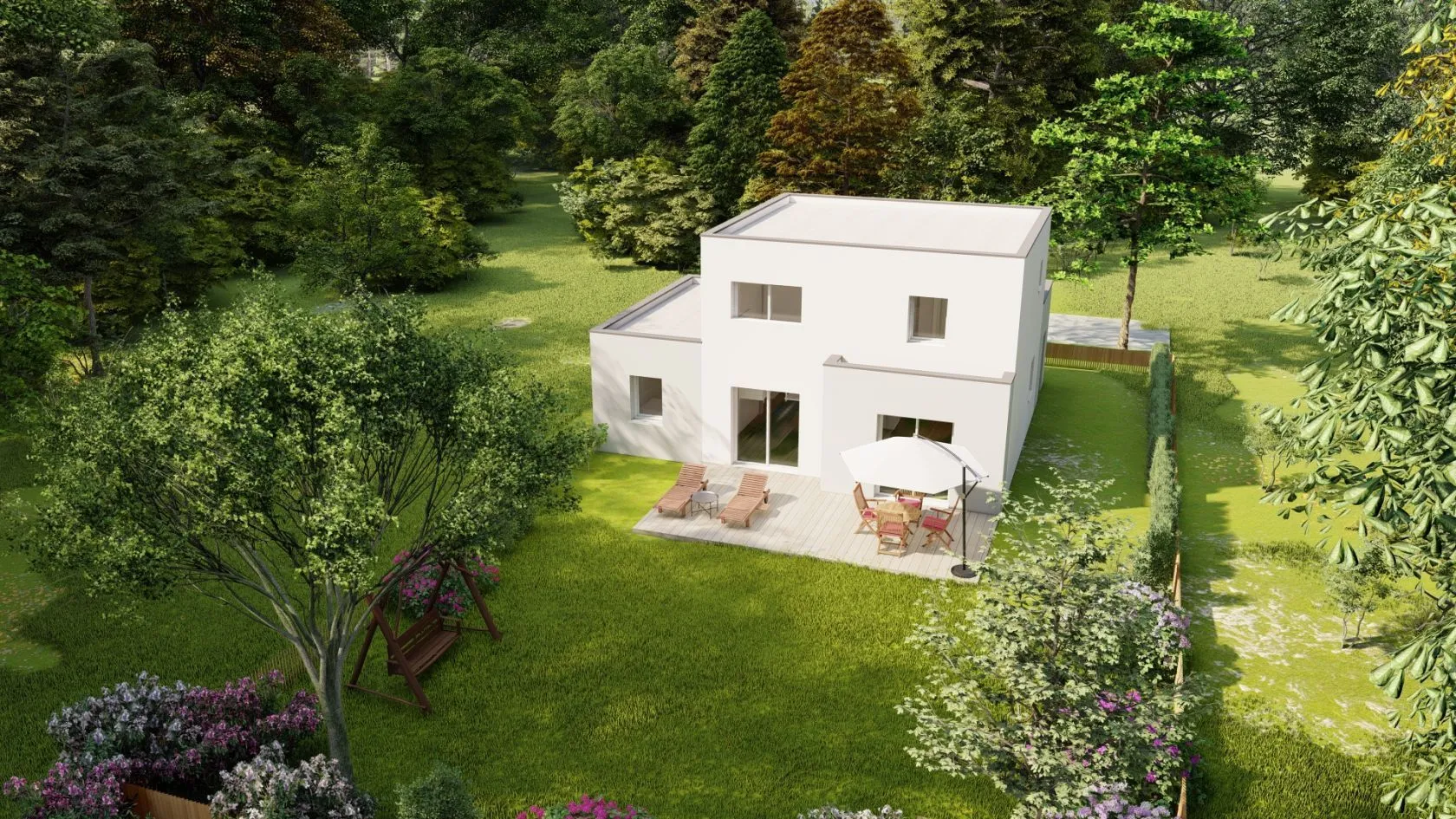 Maison neuve 115 m² à Saint-Perreux (56350)