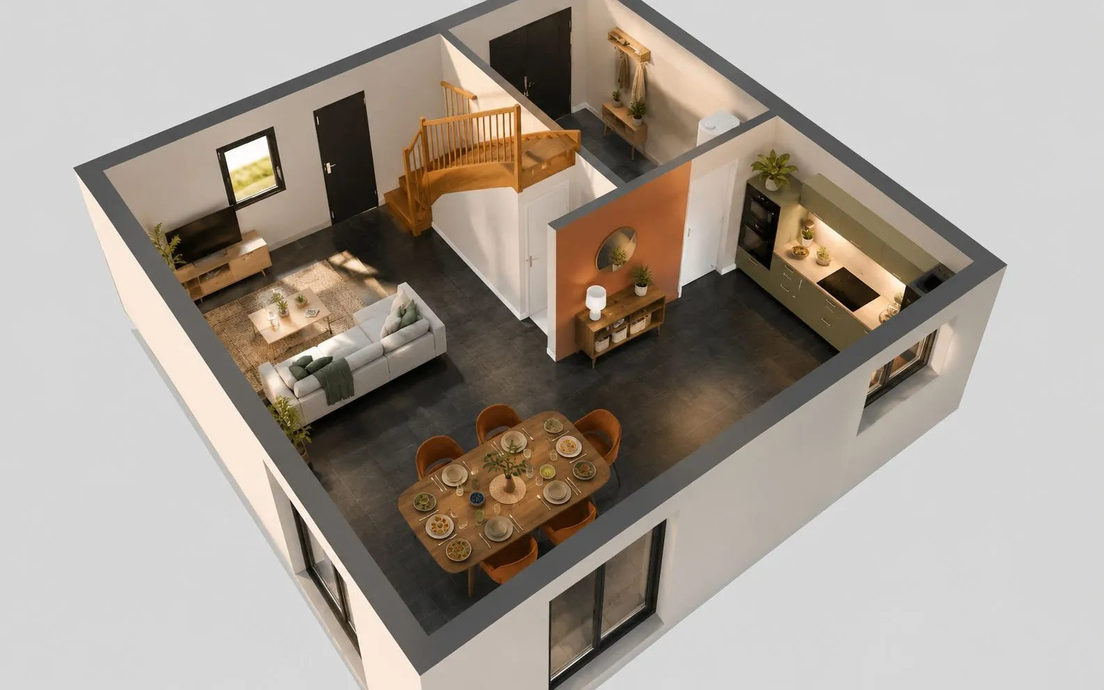 Maison neuve 85 m² à Plouguerneau (29880)
