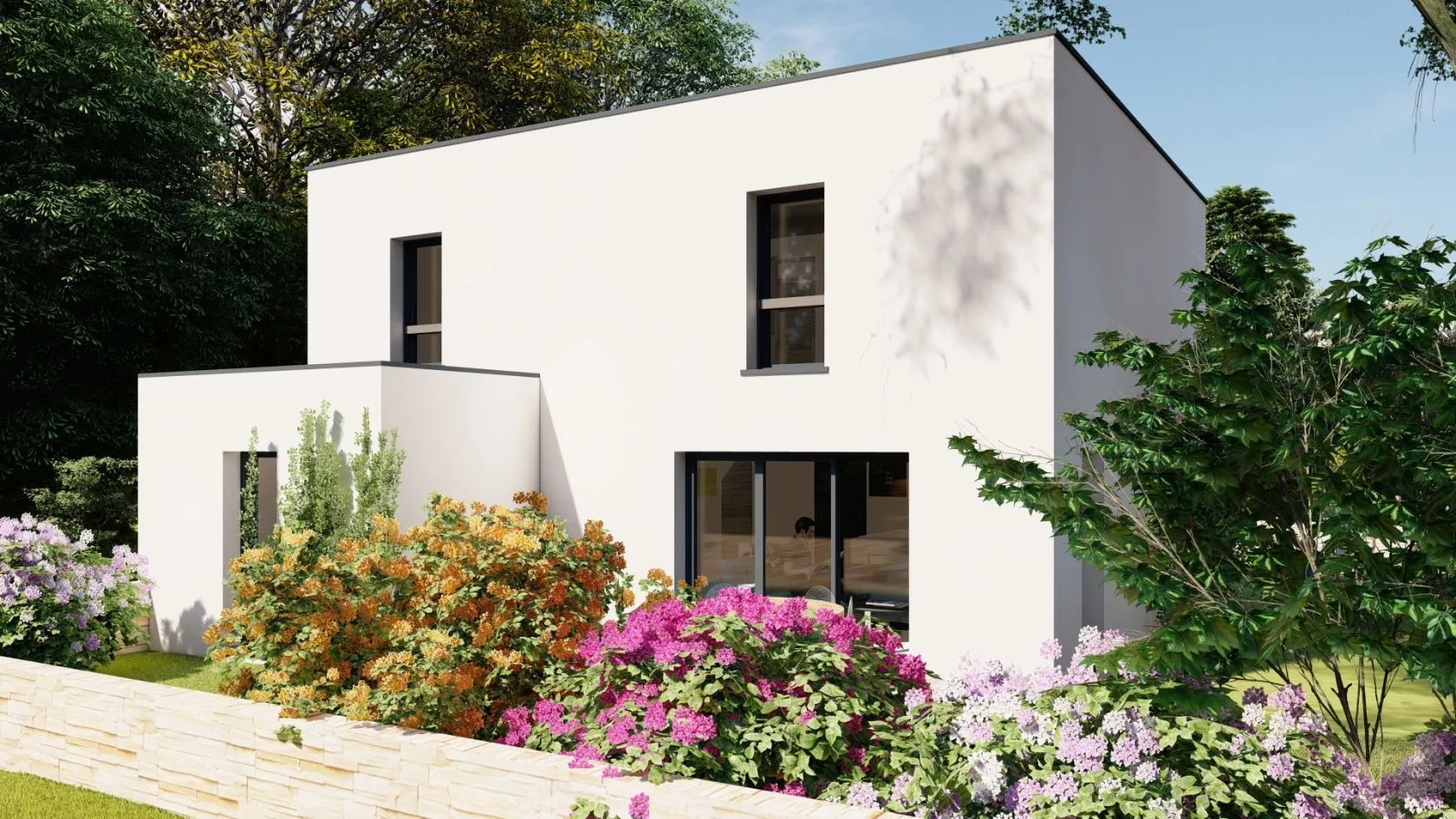 Maison neuve 125 m² à Ambon (56190)