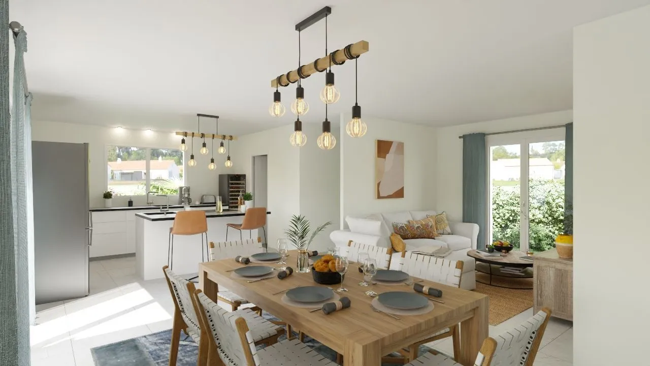 Maison neuve 93 m² à Vielle-Saint-Girons (40560)