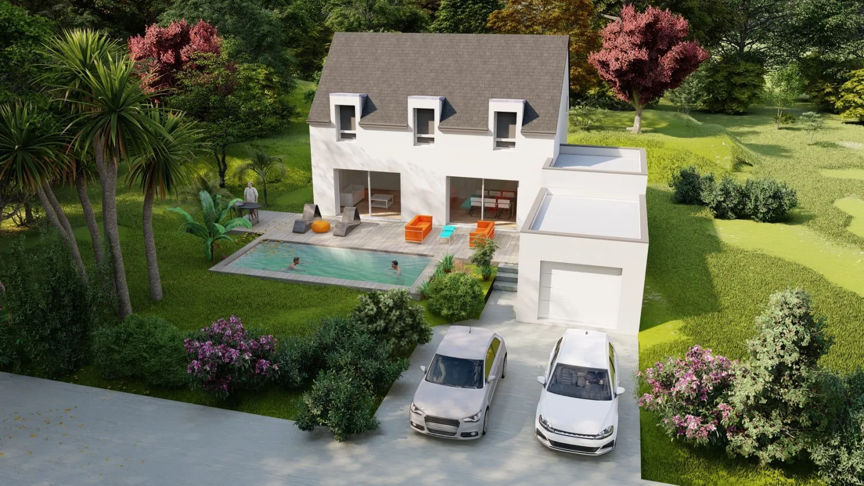 Maison neuve à Larmor-Plage