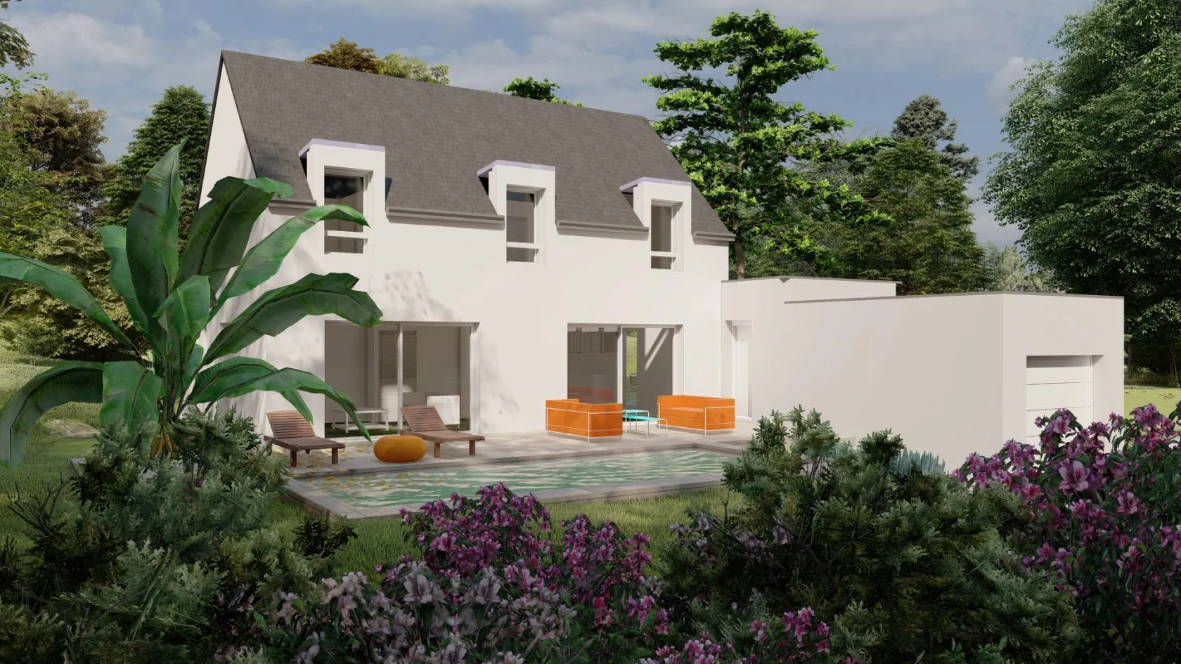 Maison neuve 126 m² à Questembert (56230)