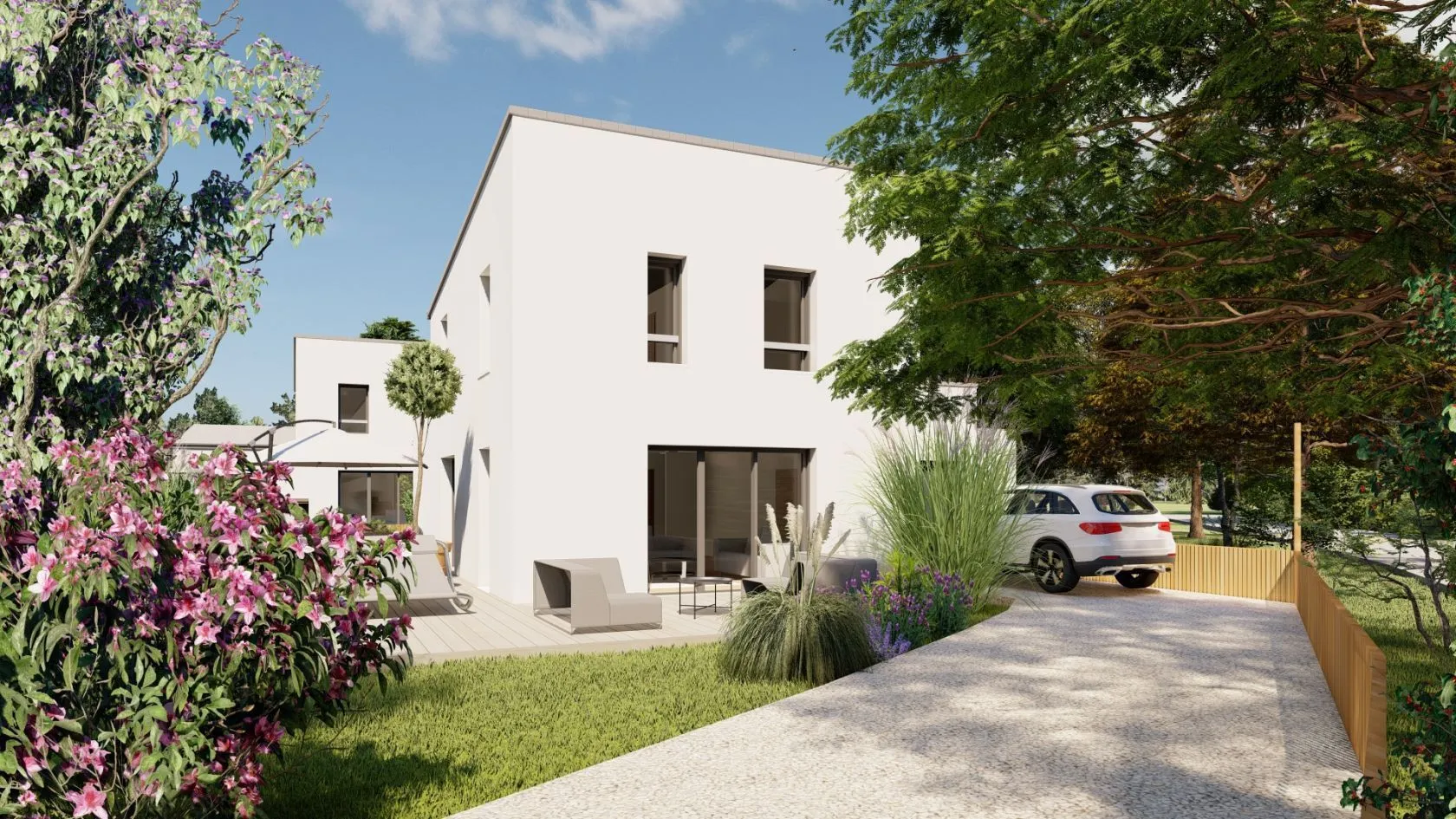 Maison neuve à Le Cours