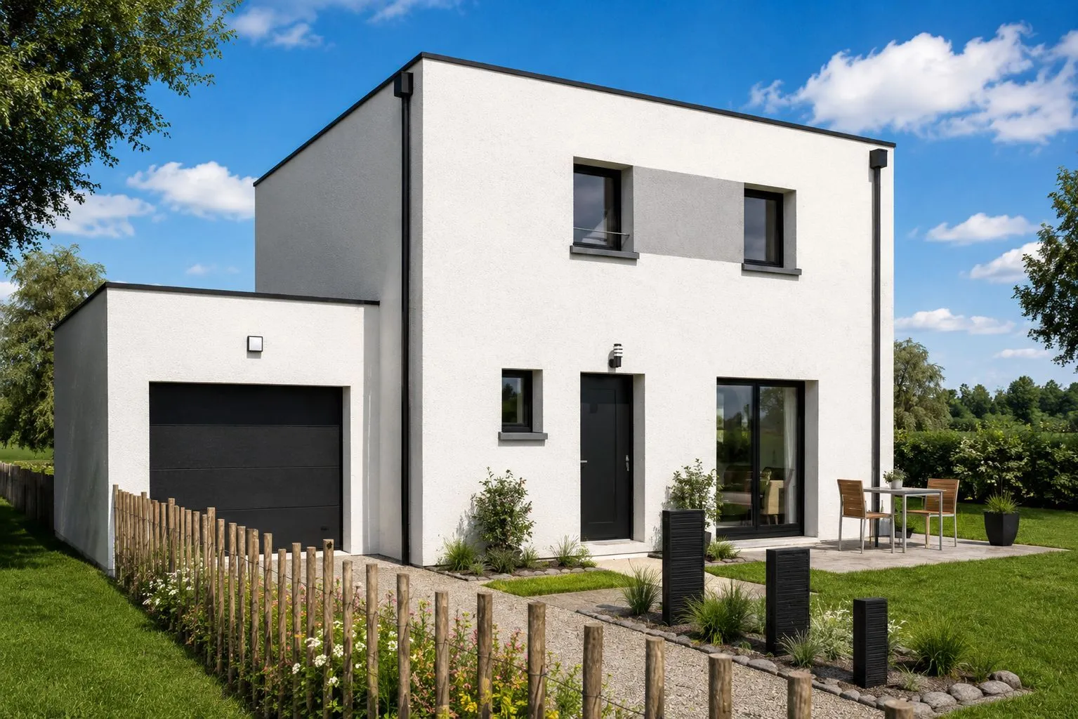 Maison neuve 85 m² à Plonéis (29710)
