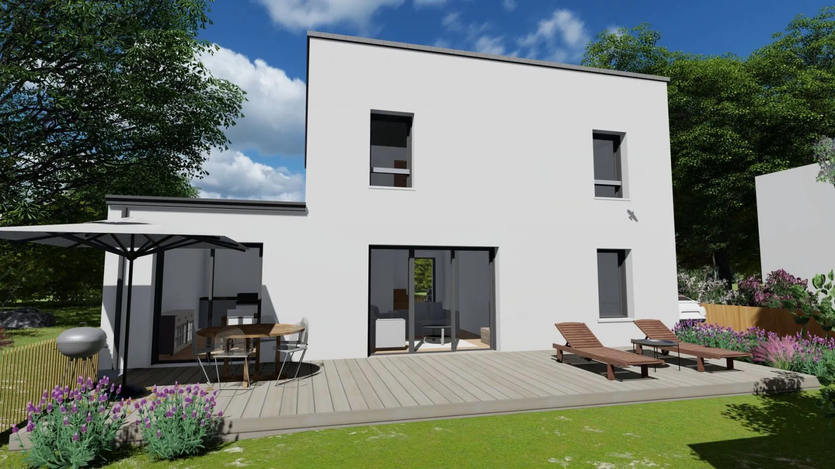 Maison neuve 98 m² à Crach (56950)