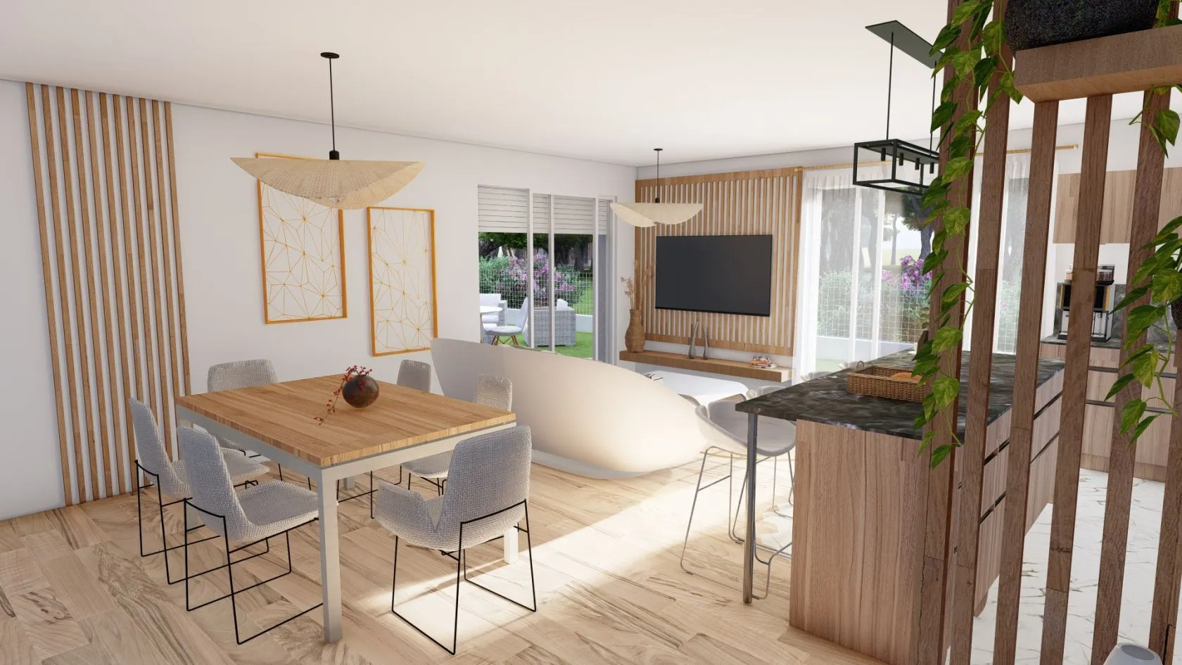 Maison neuve 87 m² à Villeneuve-de-Marsan (40190)
