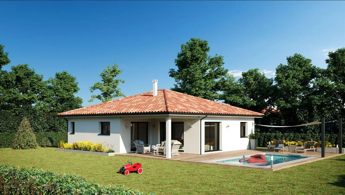 Maison neuve 99 m² à Saint-Sever (40500)