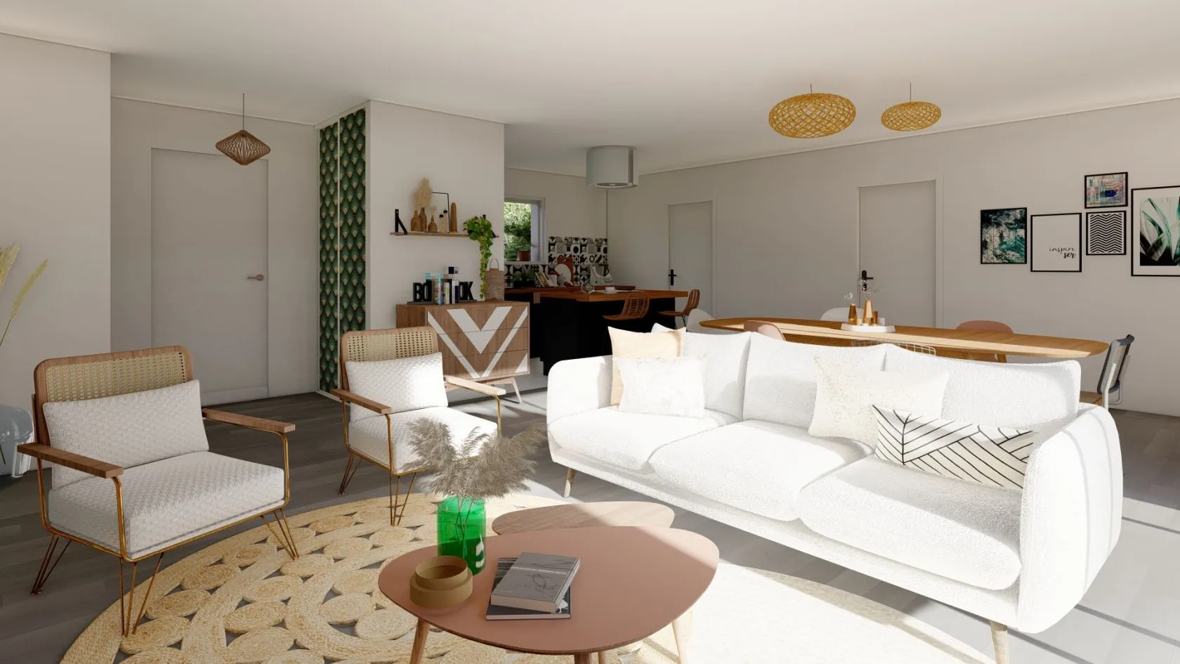 Maison neuve 115 m² à Montaut (40500)