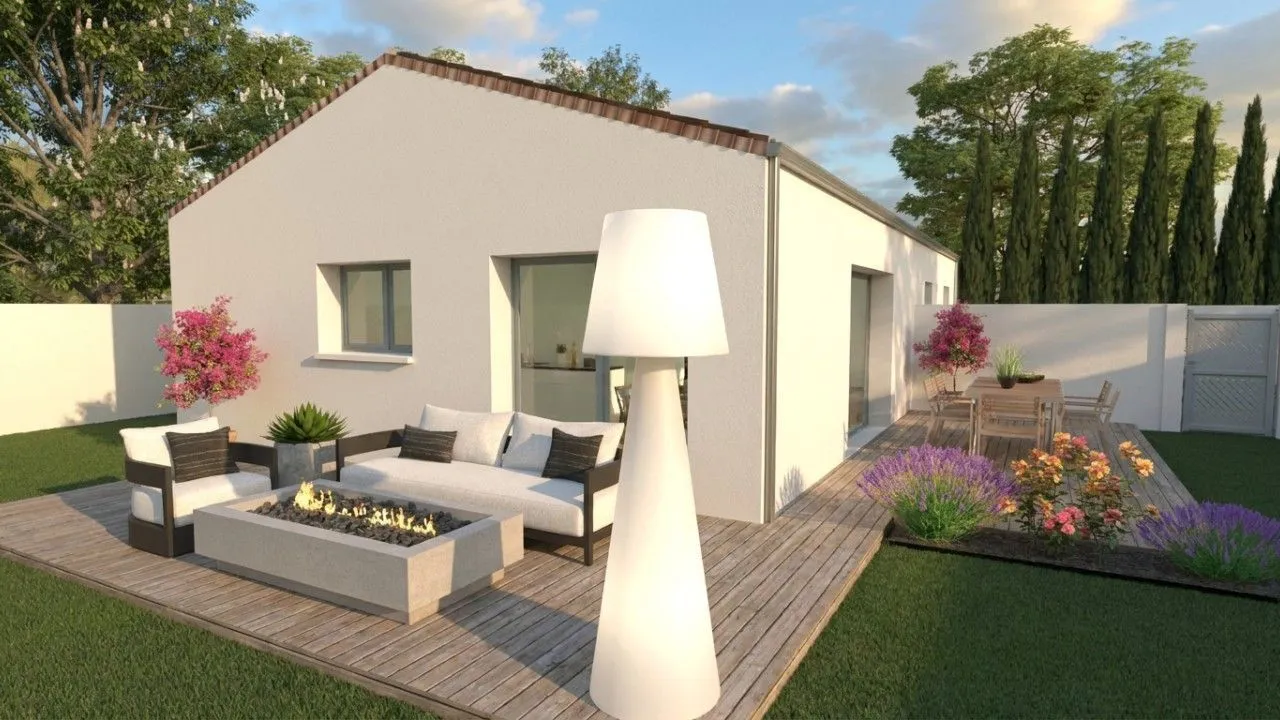 Maison neuve 90 m² à Angliers (17540)
