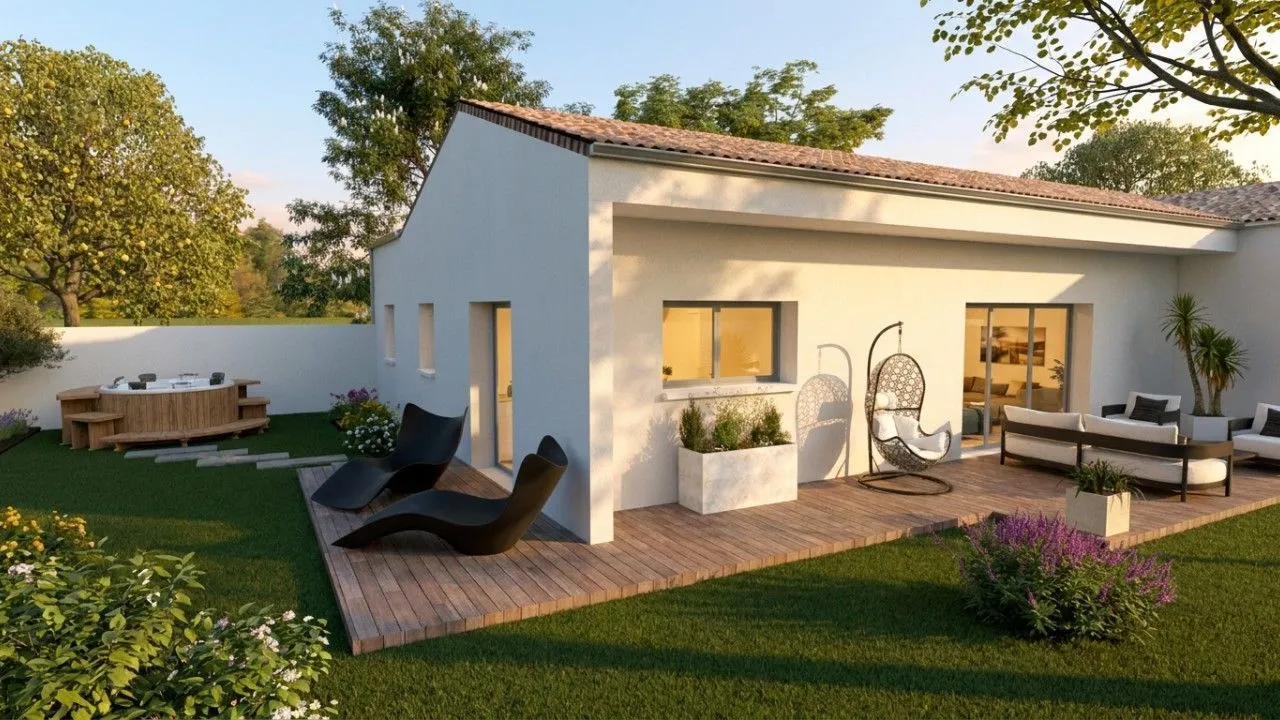Maison neuve 120 m² à Vérines (17540)