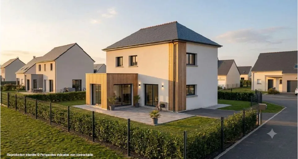 Maison neuve 138 m² à Rennes (35000)