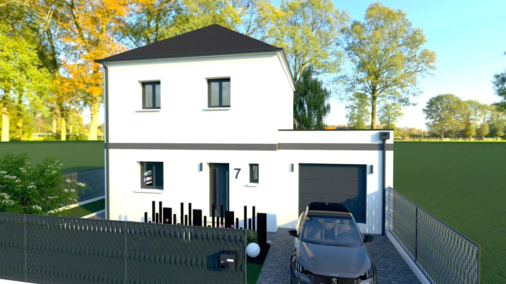 Maison neuve 100 m² à Daours (80800)