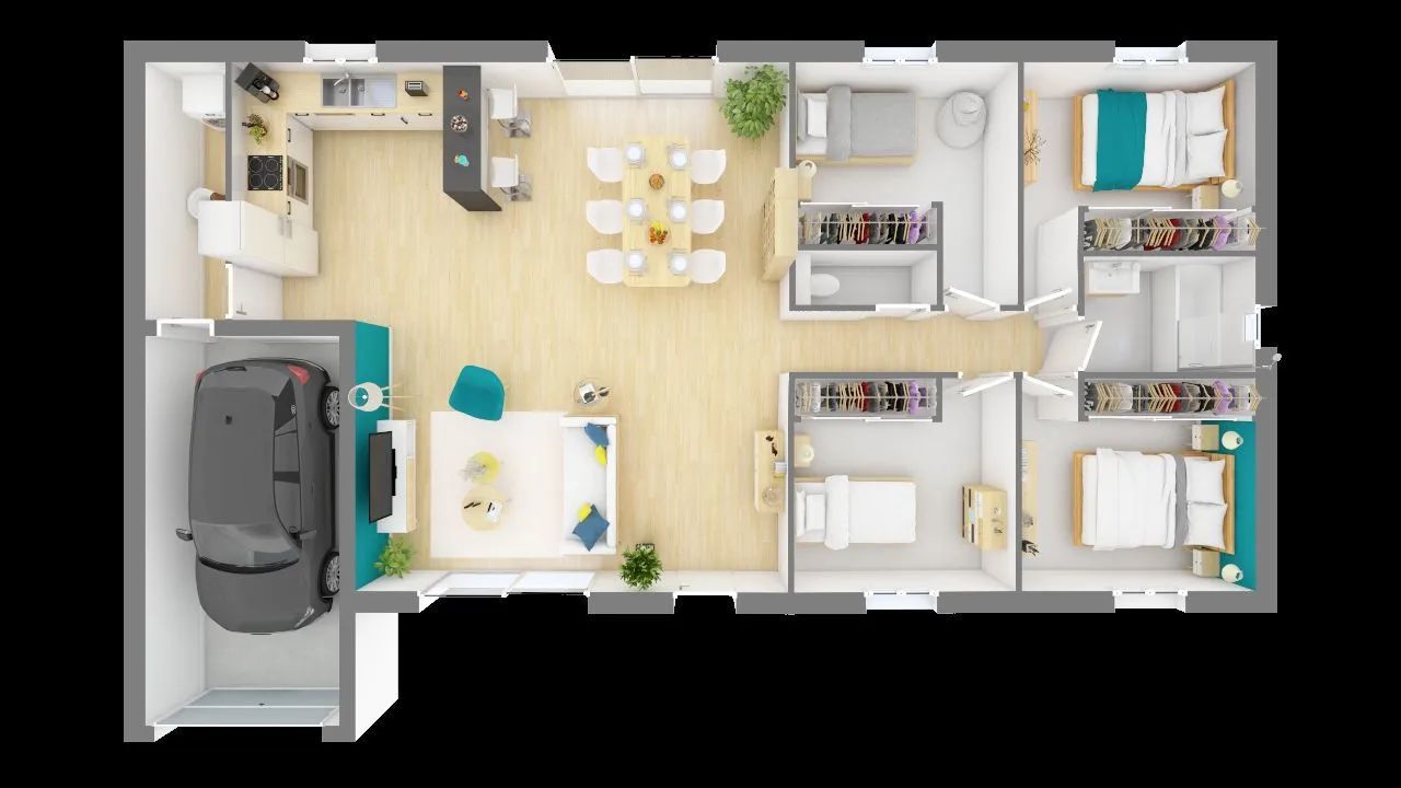 Maison neuve 110 m² à Vernègues (13116)