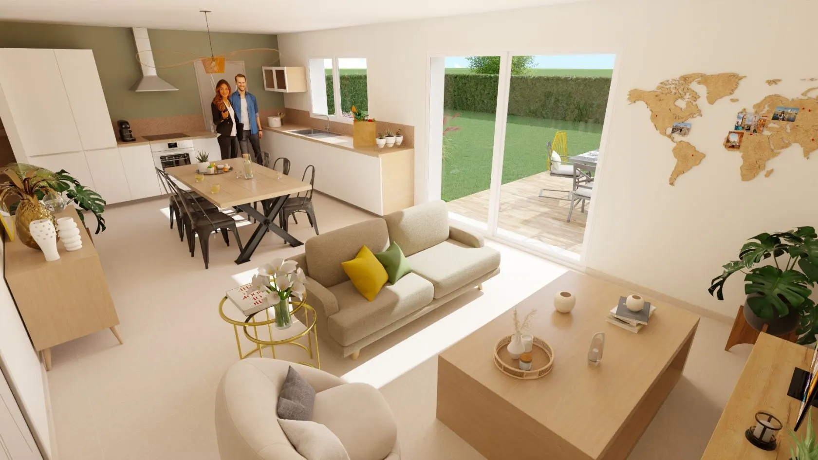 Maison neuve 66 m² à Yzeure (03400)