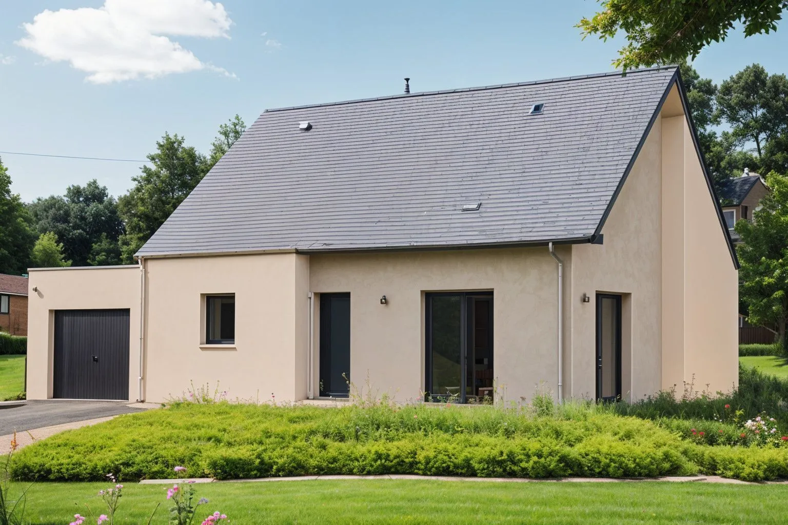 Maison neuve 77 m² à Tresbœ?uf (35320)