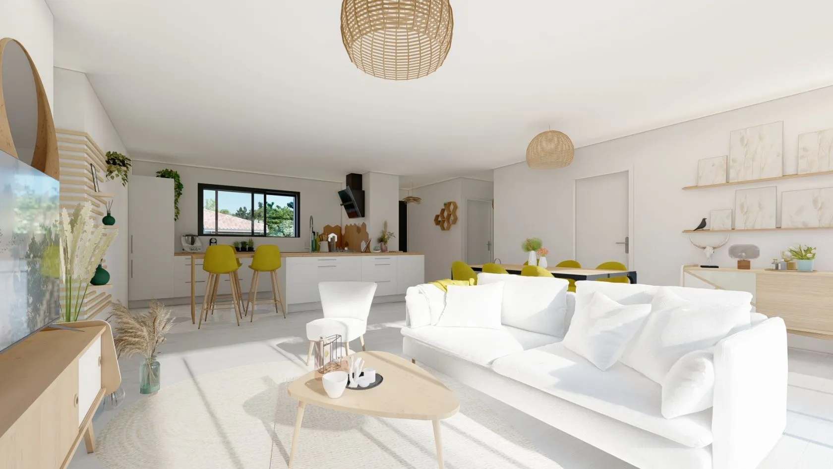 Maison neuve 128 m² à Roquefort (40120)