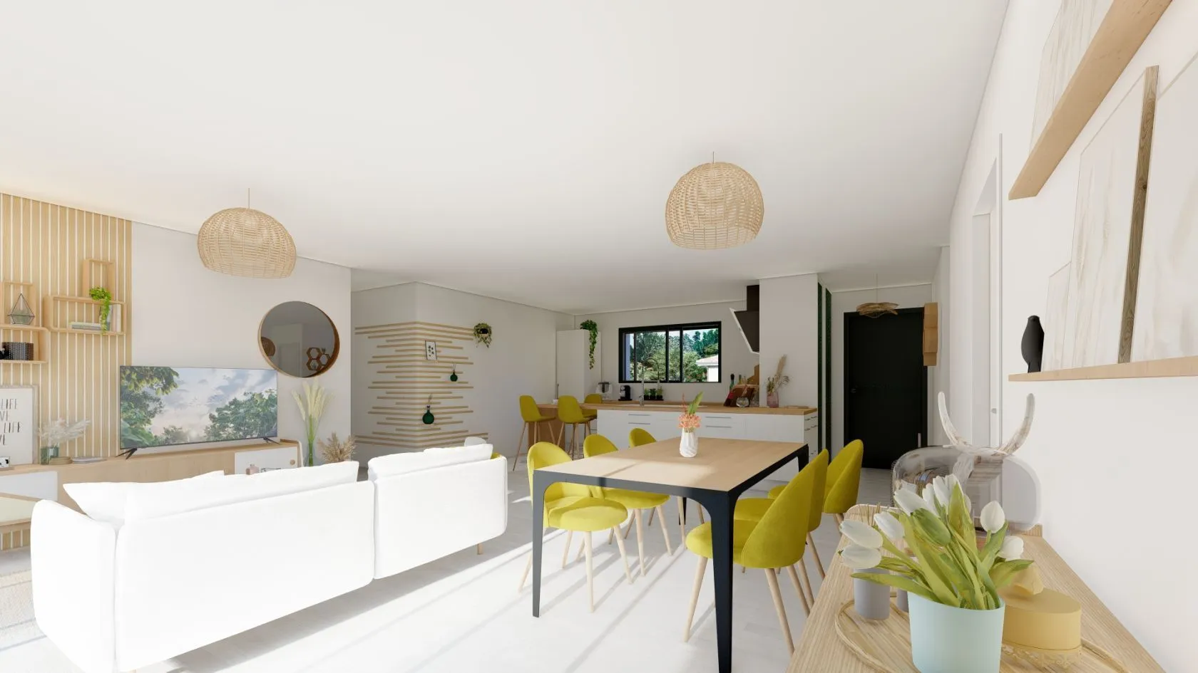 Maison neuve 128 m² à Roquefort (40120)