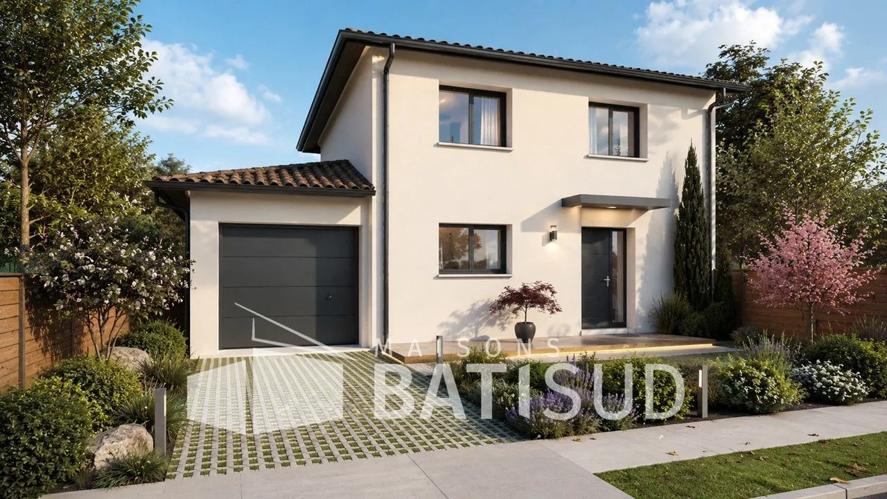 Maison neuve 103 m² à Brach (33480)