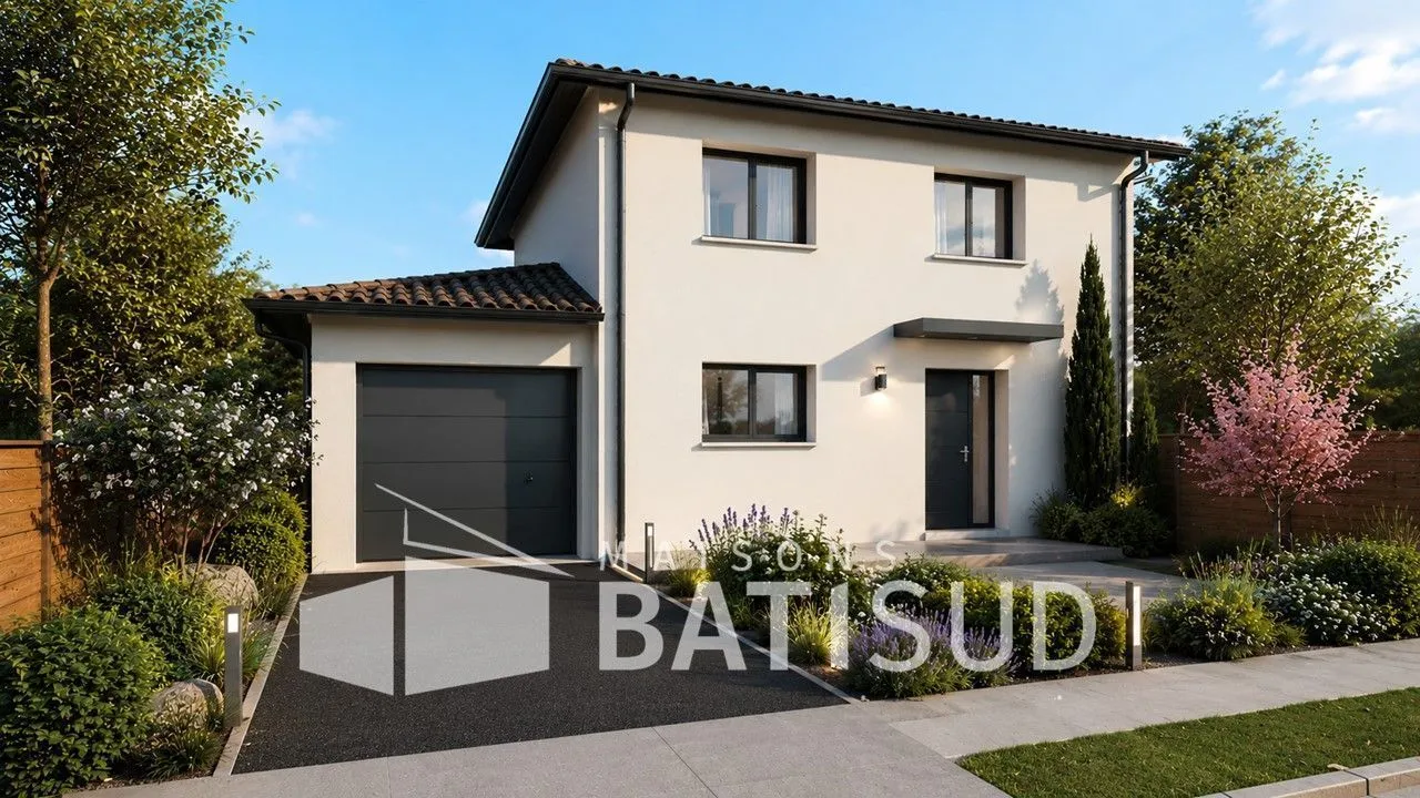 Maison neuve 103 m² à Brach (33480)