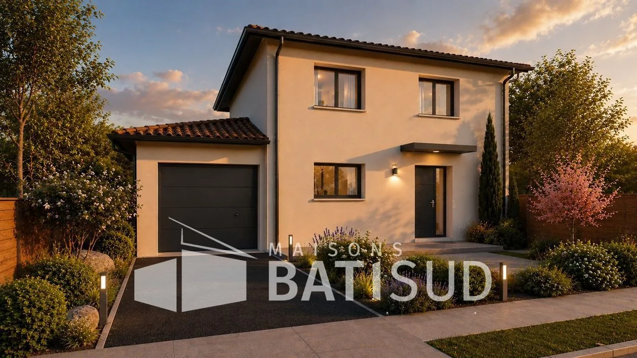 Maison neuve 103 m² à Brach (33480)