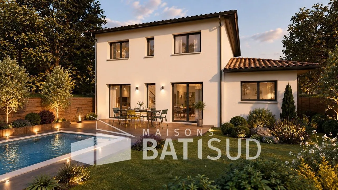 Maison neuve 103 m² à Brach (33480)
