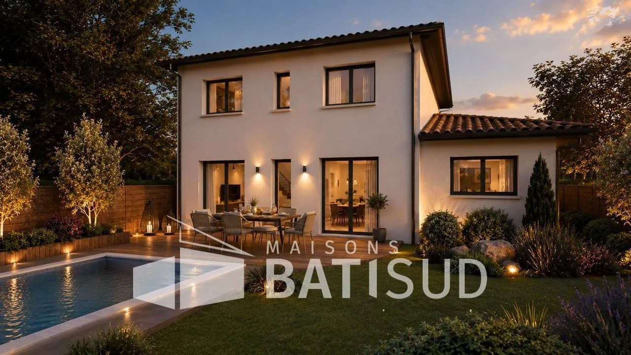 Maison neuve 103 m² à Brach (33480)
