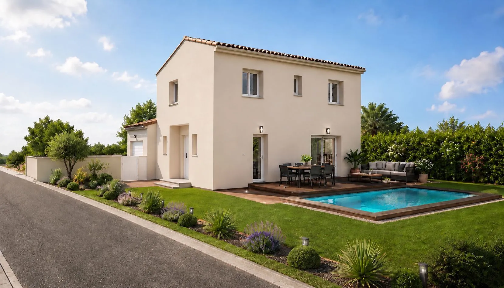 Maison neuve 120 m² à Causse-de-la-Selle (34380)