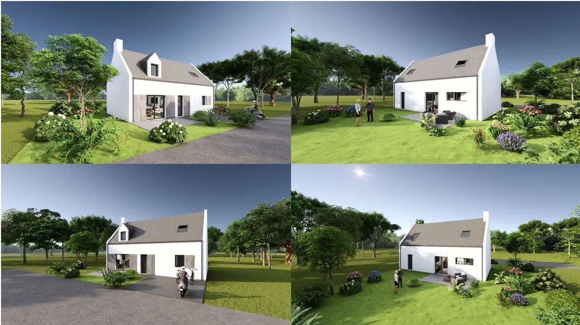 Maison neuve 66 m² à Groix (56590)