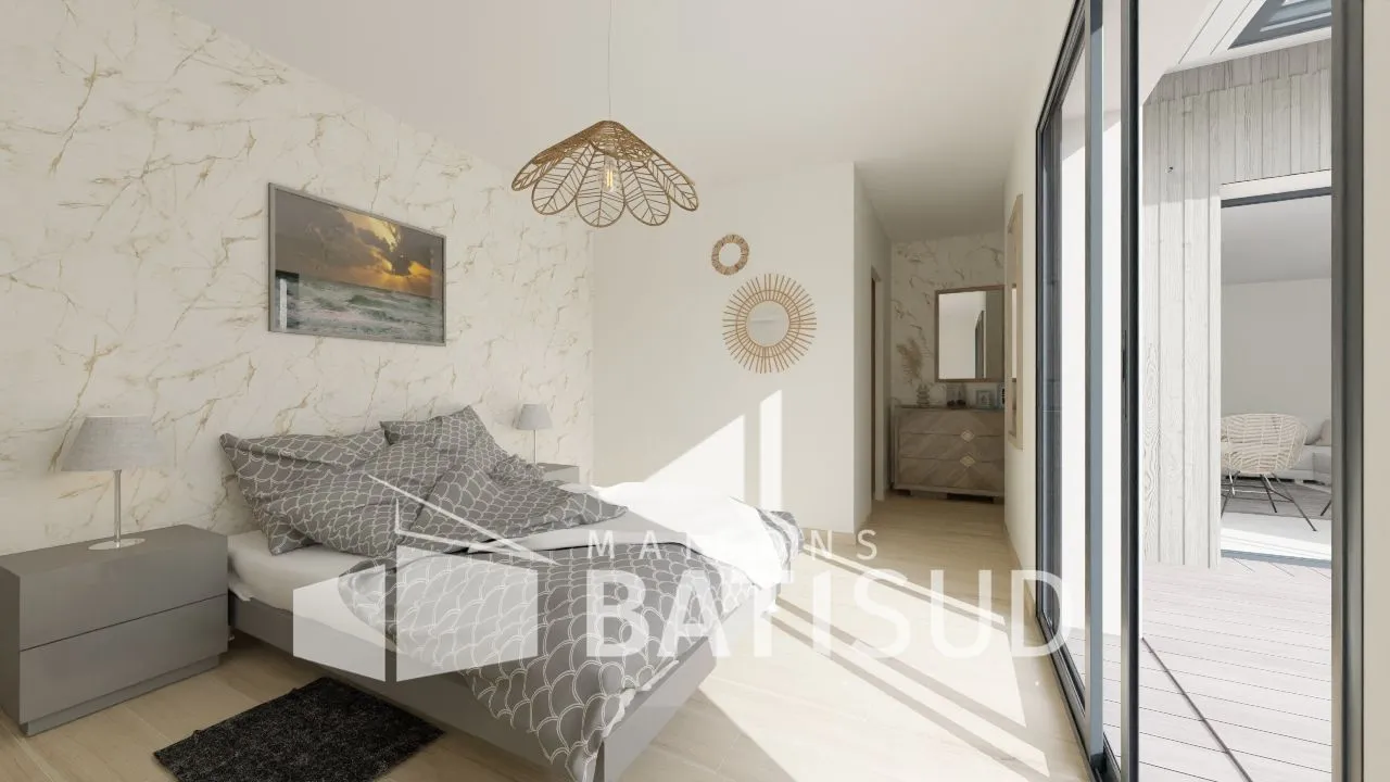 Maison neuve 115 m² au Teich (33470)