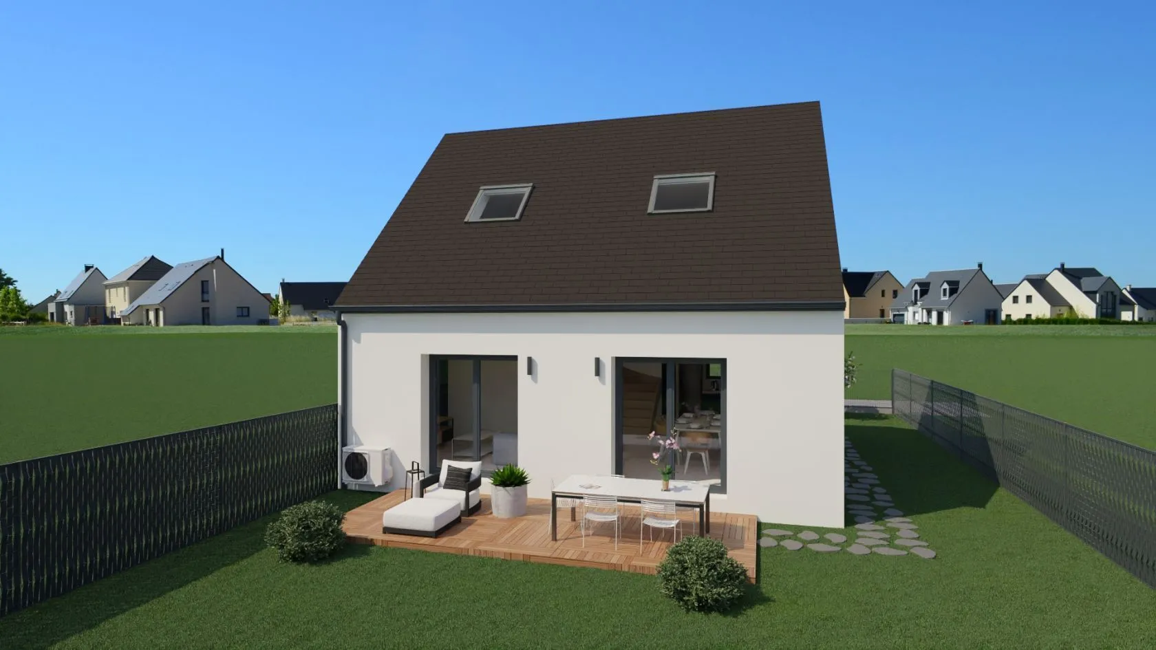 Maison neuve 80 m² à Daours (80800)