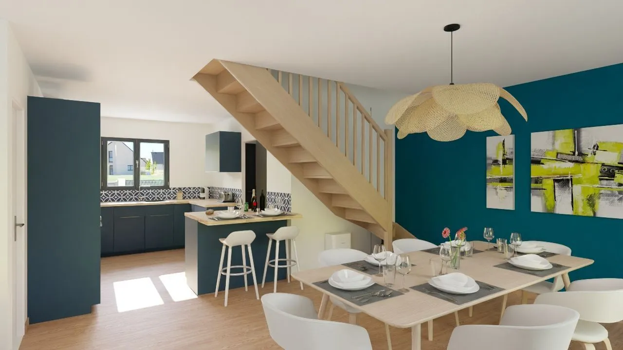 Maison neuve 106 m² à Thieulloy-l'Abbaye (80126)