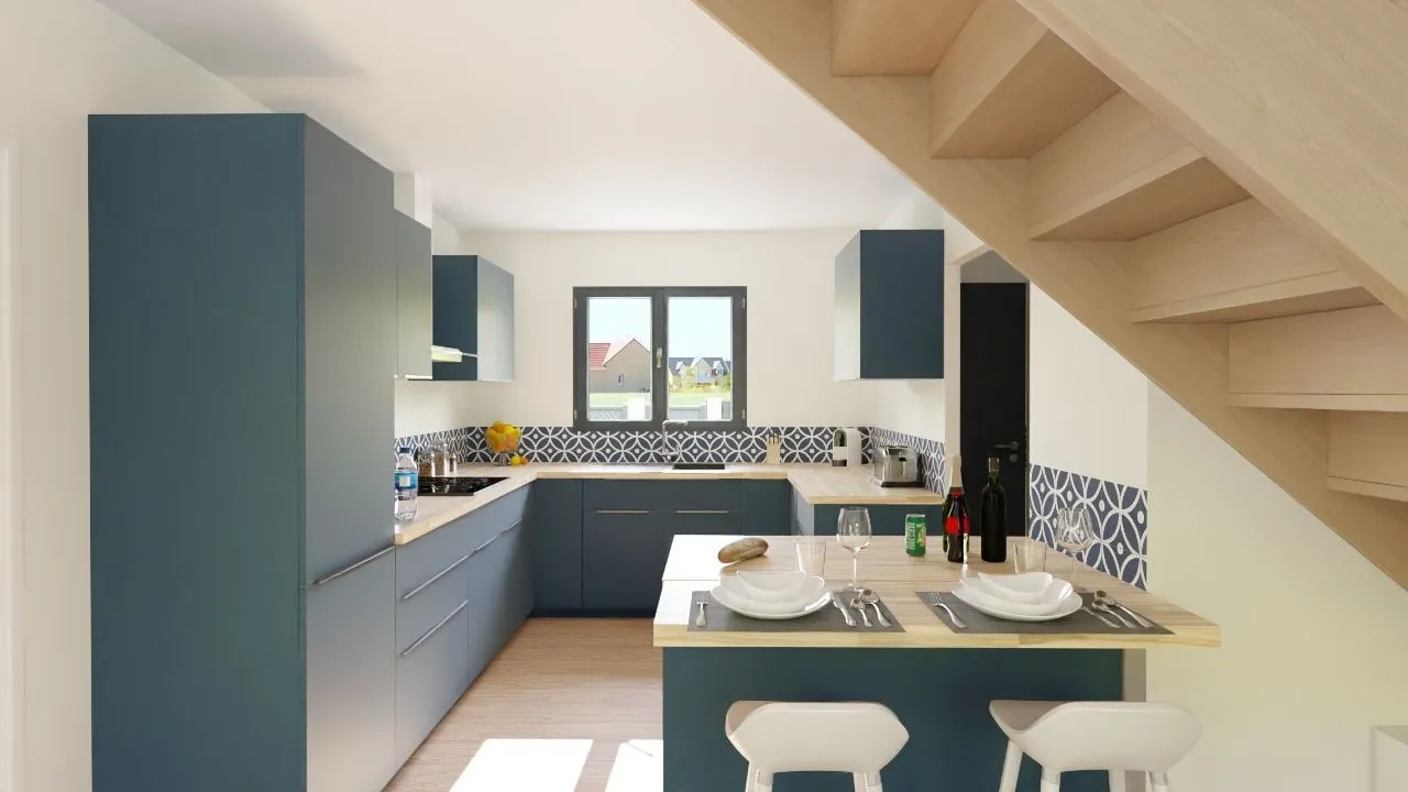 Maison neuve 106 m² à Thieulloy-l'Abbaye (80126)