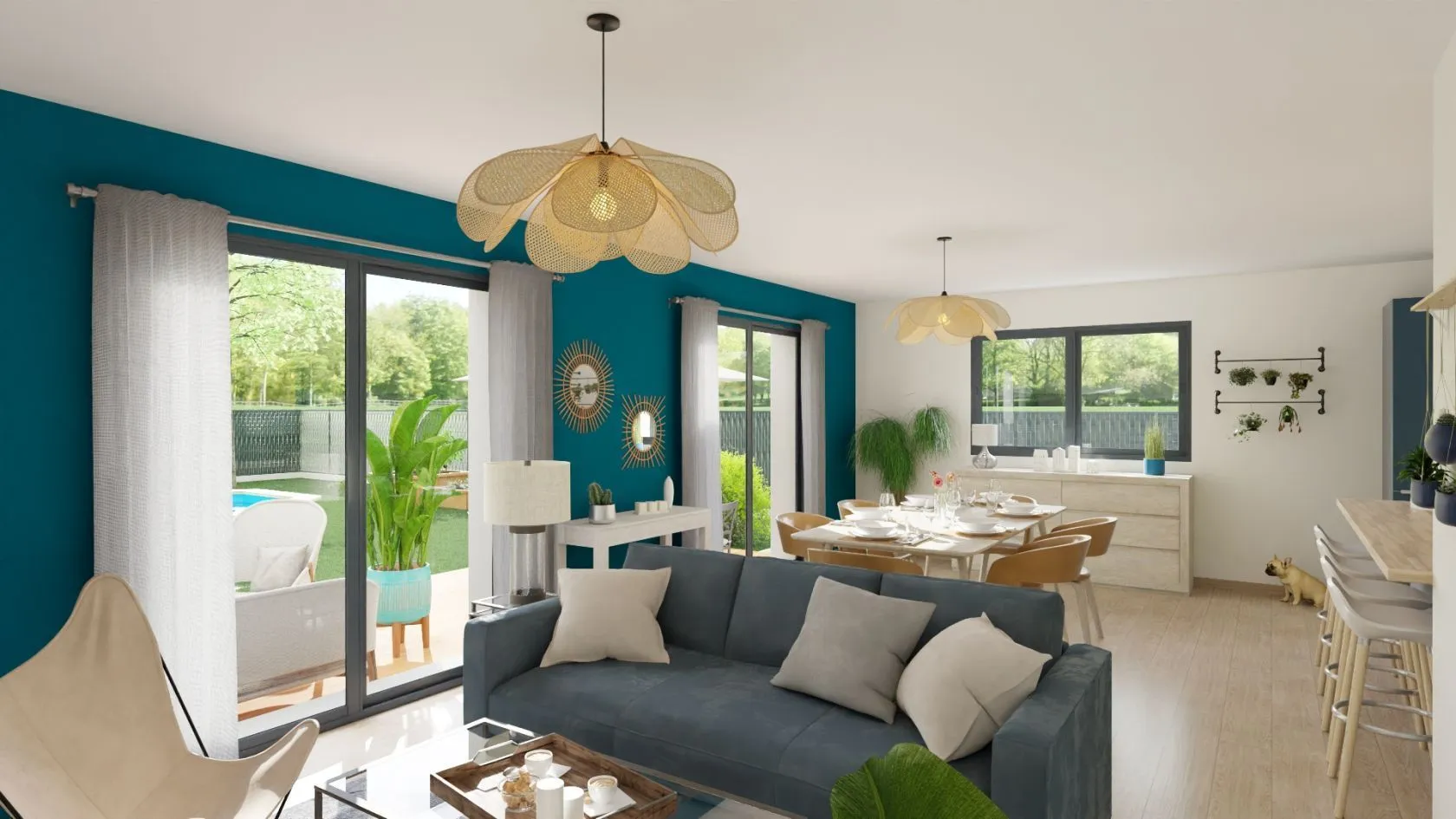 Maison neuve 110 m² à Villers-Bocage (80260)